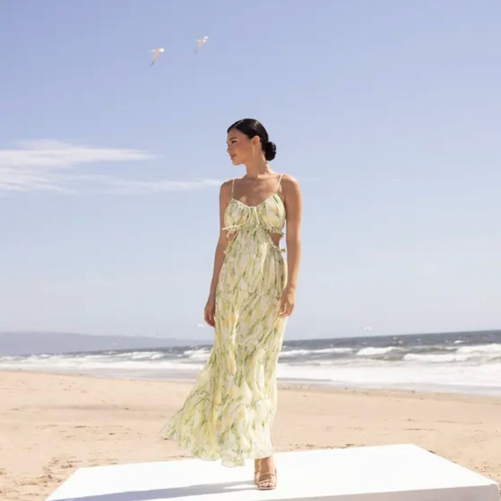 Lulus maxi dress